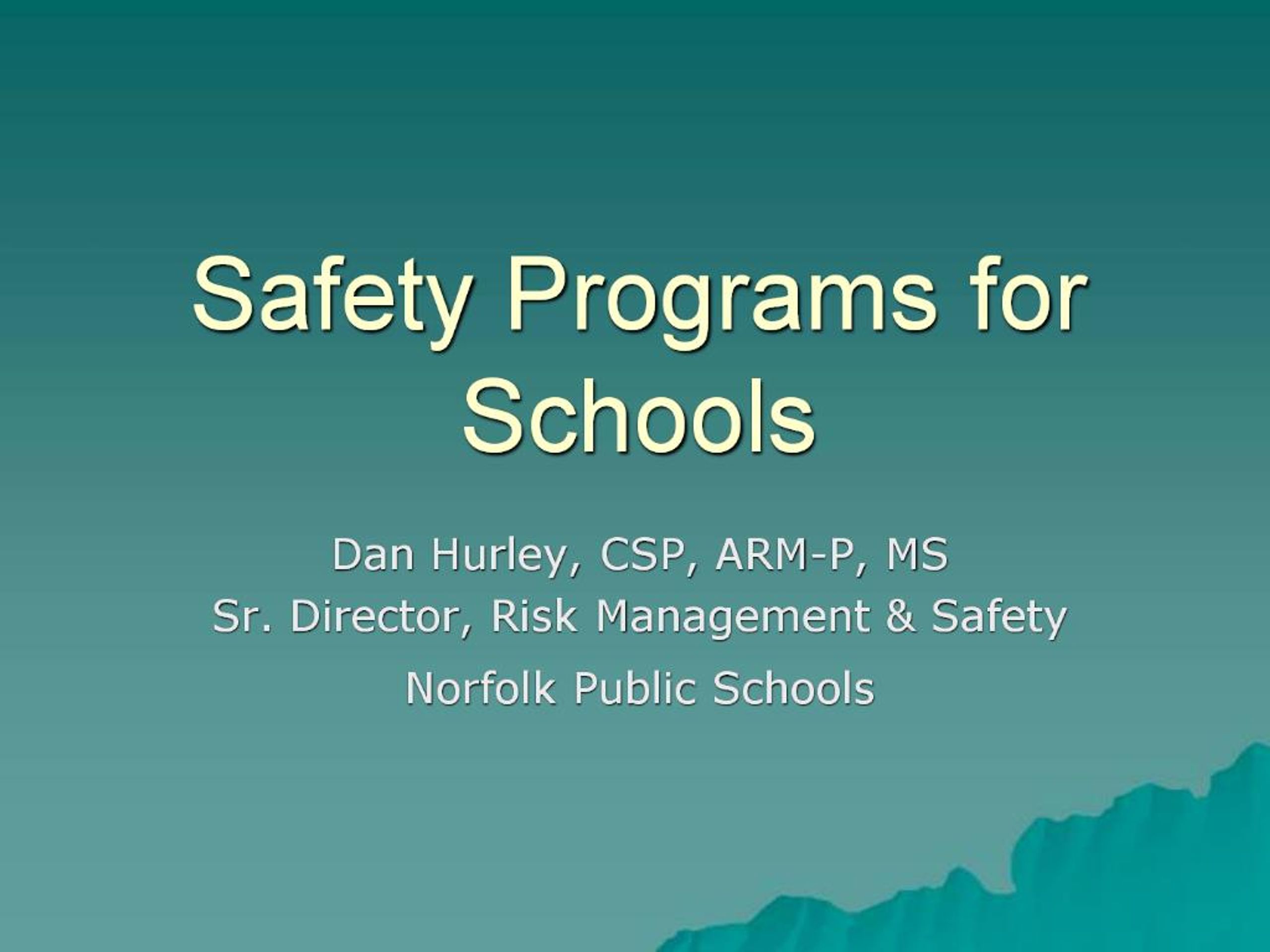 PPT - Comprehensive School Safety Programs Overview: Ensuring a Secure ...