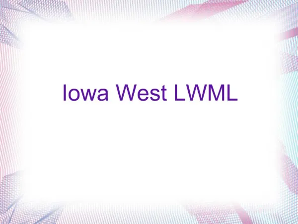 Iowa West LWML