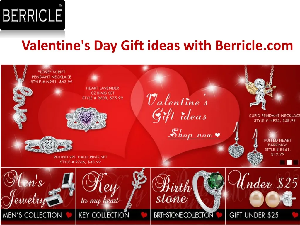 valentine s day gift ideas with berricle com