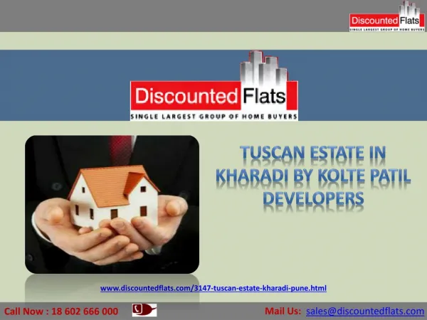 Booking Open for 3BHK Flats in Kharadi - Tuscan Estate