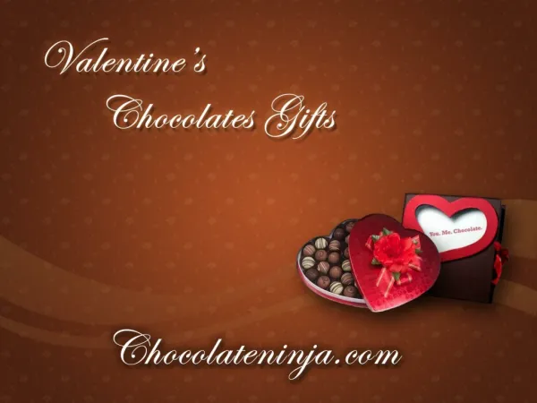 Valentines Chocolate Gifts