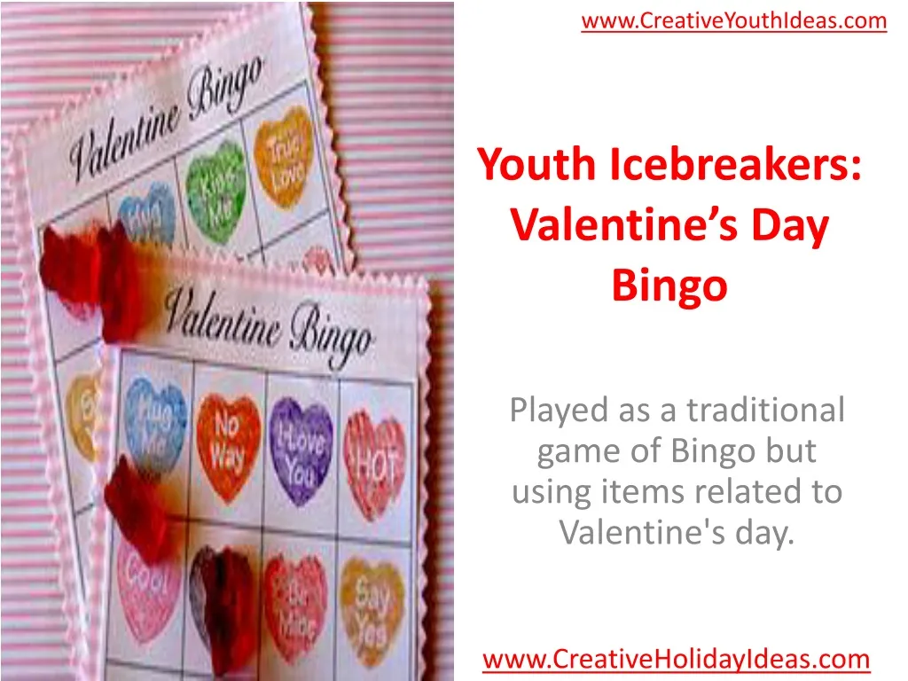 youth icebreakers valentine s day bingo