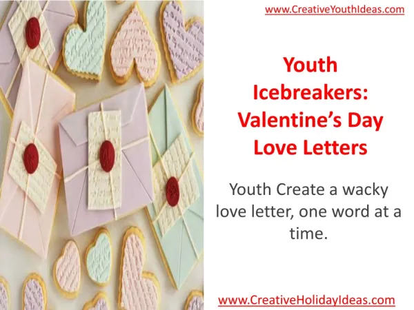 Youth Icebreakers: Valentine’s Day Love Letters