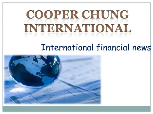 breaking news cooper chung international-International fina