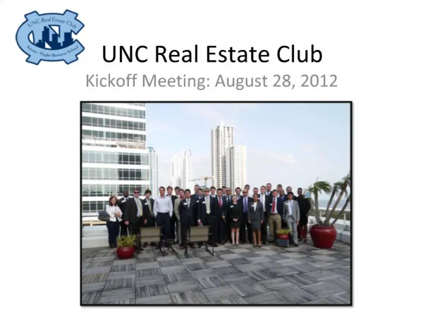 UNC Real Estate Club