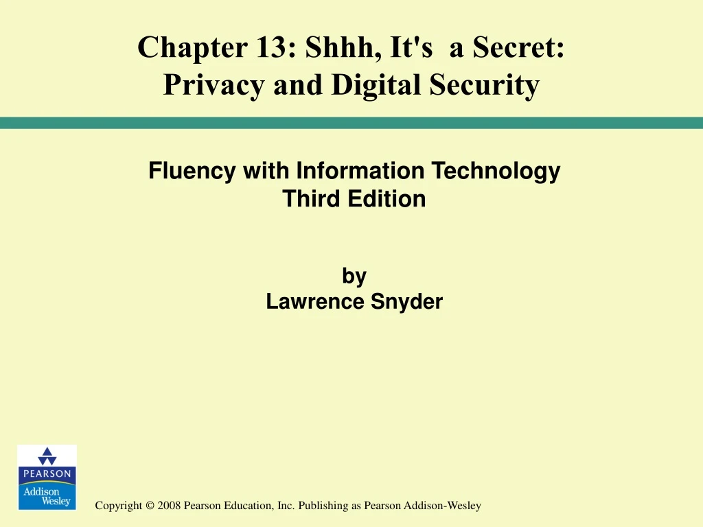 chapter 13 shhh it s a secret privacy and digital