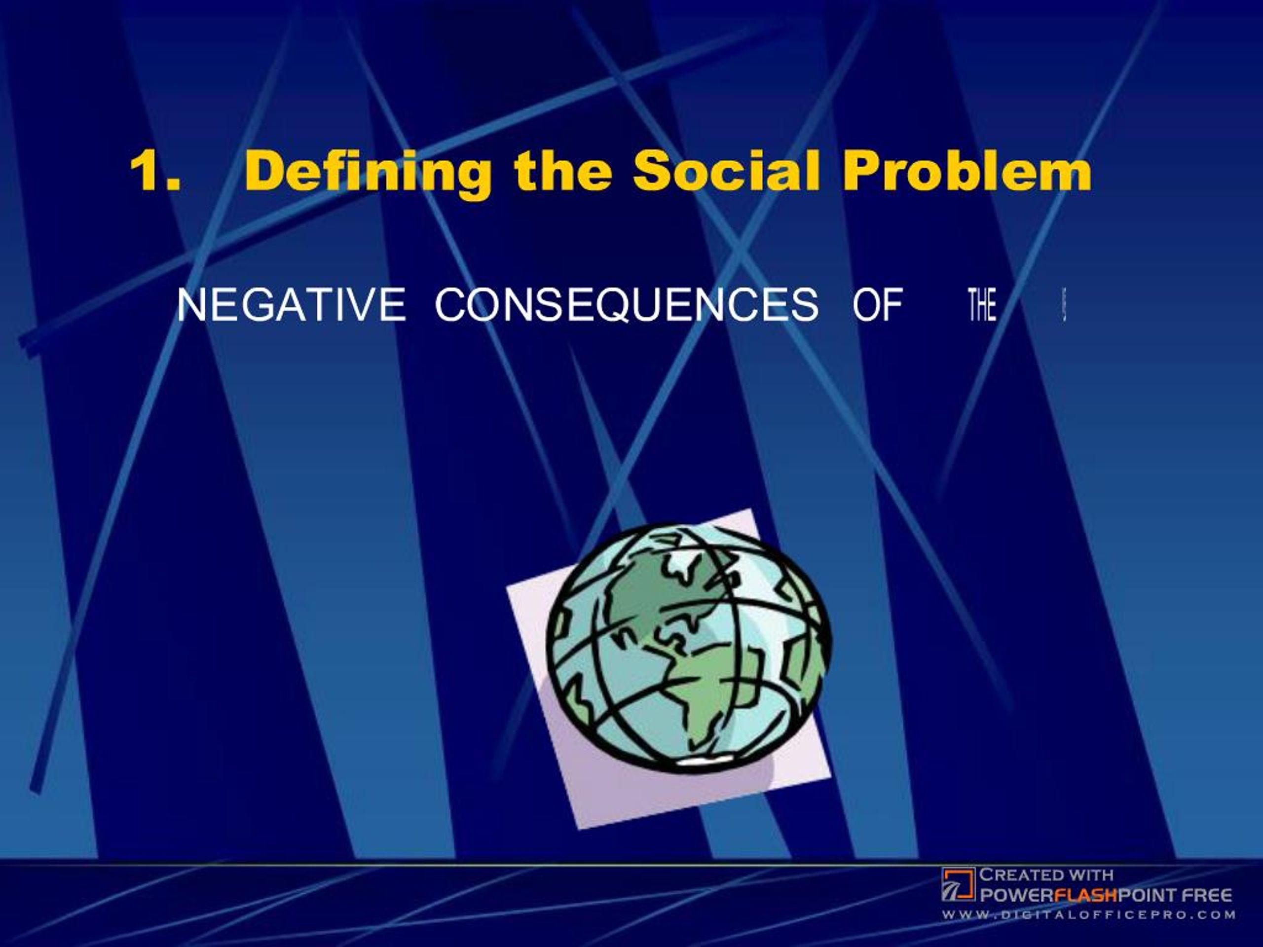 PPT - Defining the Social Problem PowerPoint Presentation, free ...