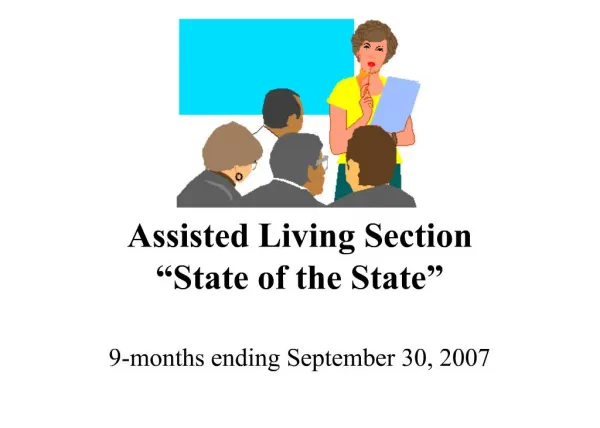 Assisted Living Section State of the State
