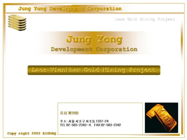 Jung Yong Development Corporation