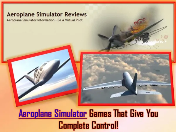 Aeroplane Simulator