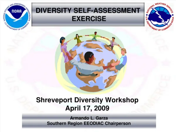 Shreveport Diversity Workshop April 17, 2009