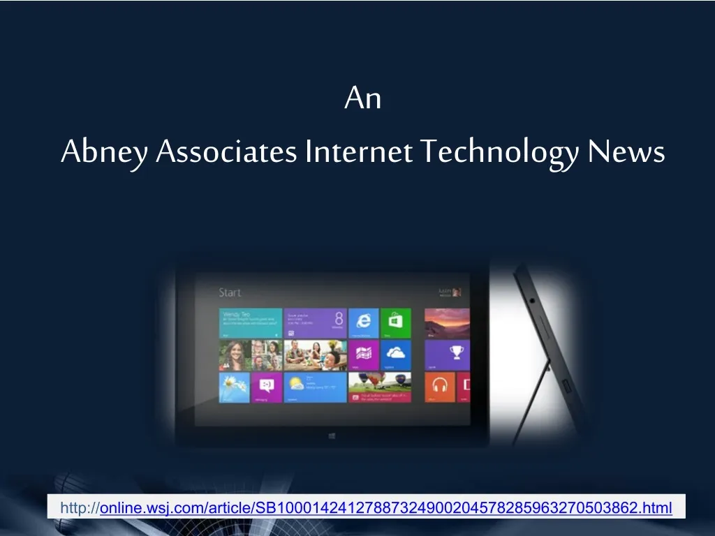 an abney associates internet technology news