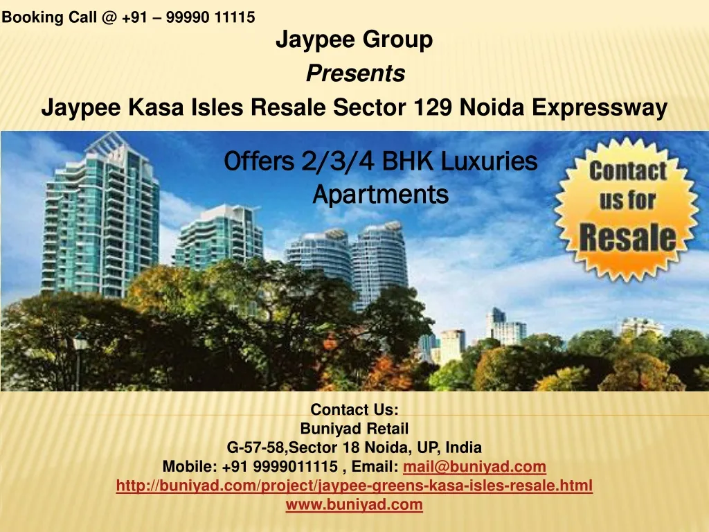 jaypee group presents jaypee kasa isles resale sector 129 noida expressway