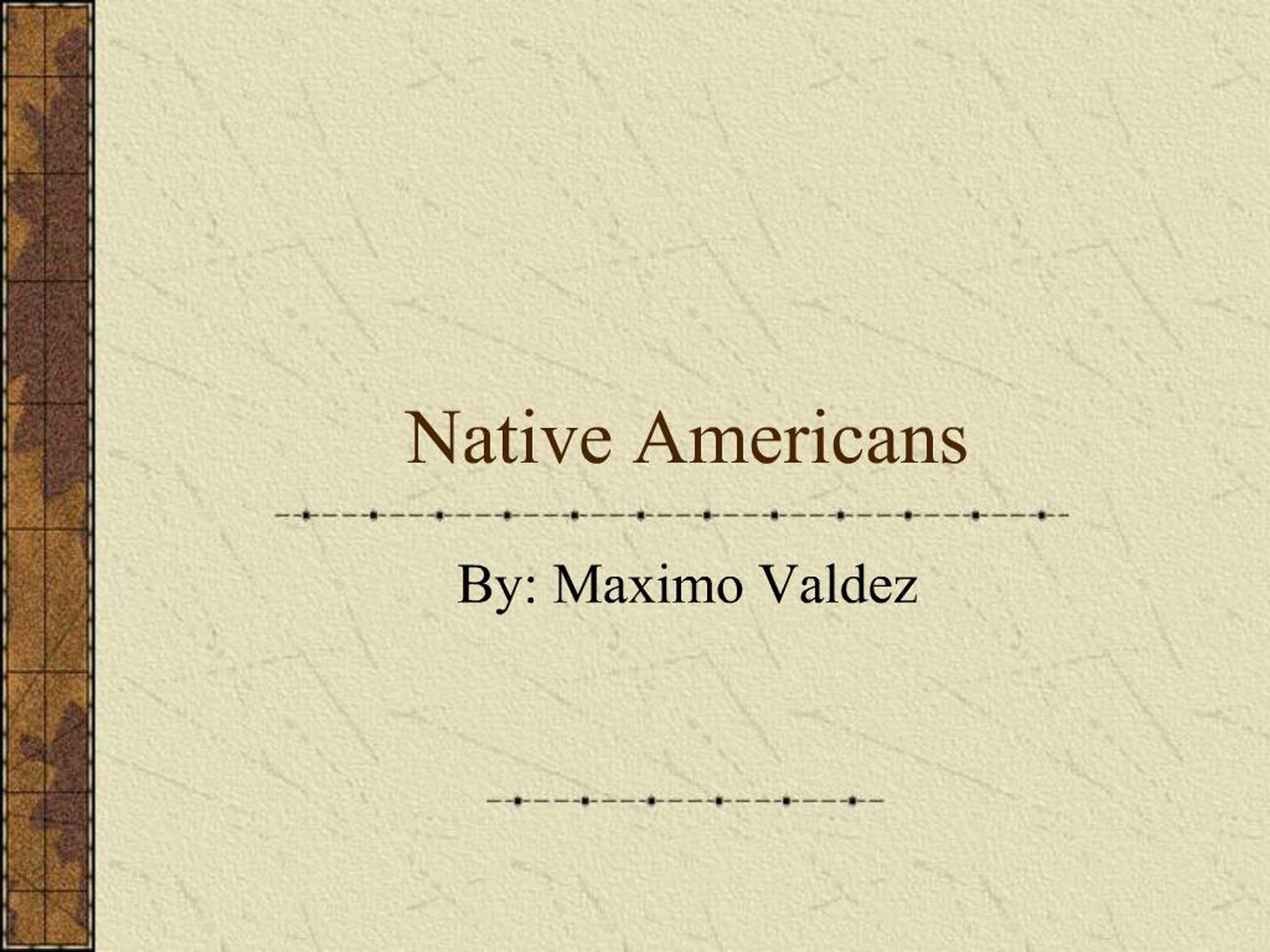 PPT - Native Americans PowerPoint Presentation, free download - ID:1129008