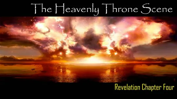 The Heavenly Throne Scene