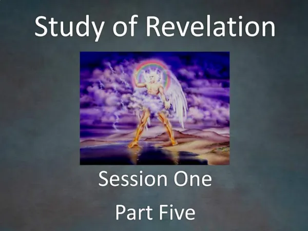 Study of Revelation