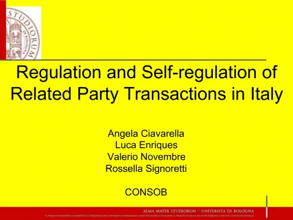 PPT - Related Party Transactions PowerPoint Presentation, Free Download ...