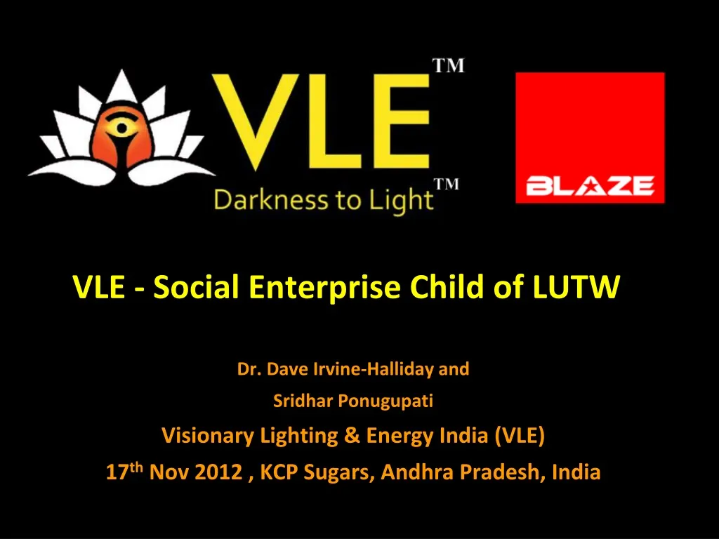 vle social enterprise child of lutw dr dave