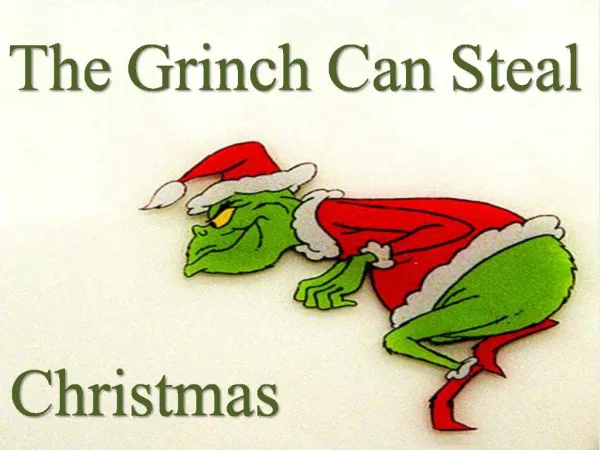 The Grinch Can Steal