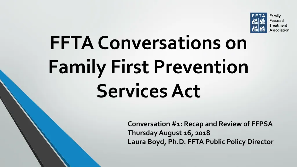 ffta conversations on family first prevention services act