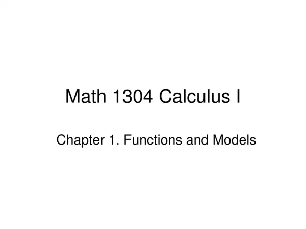 math 1304 calculus i