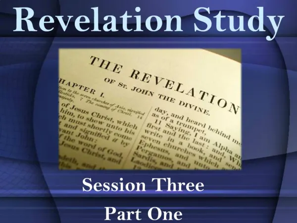 Revelation Study