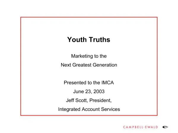 Youth Truths