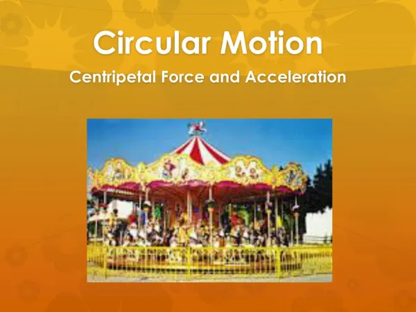 circular motion