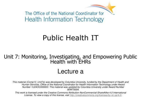 Public Health IT