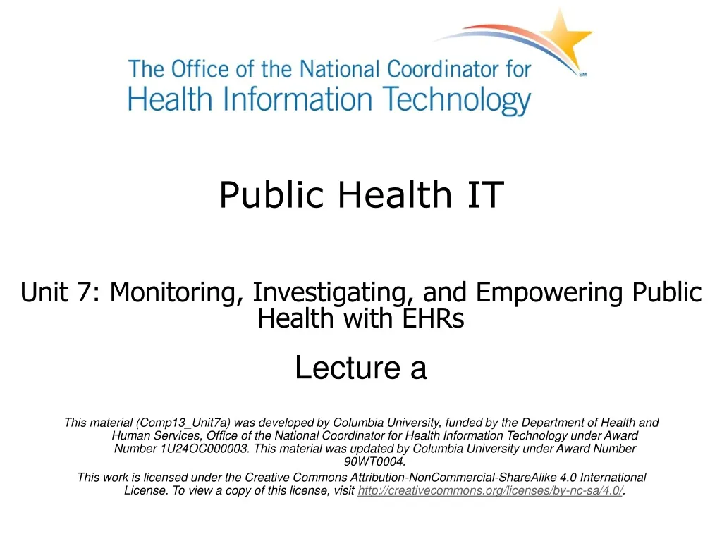 public health it