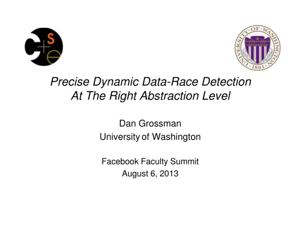 Precise Dynamic Data-Race Detection At The Right Abstraction Level