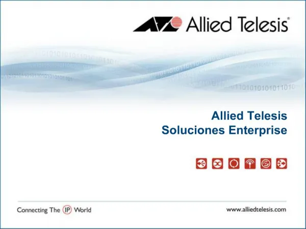 Allied Telesis Soluciones Enterprise