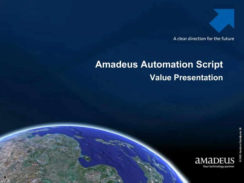 PPT - Amadeus Automation Script PowerPoint Presentation, Free Download ...