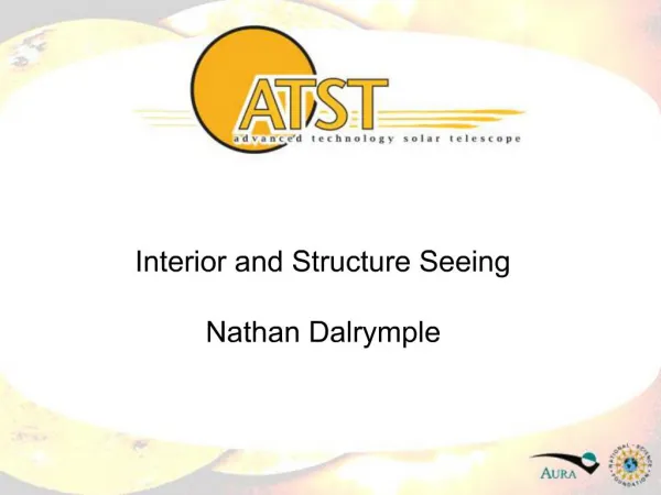 Interior and Structure Seeing Nathan Dalrymple