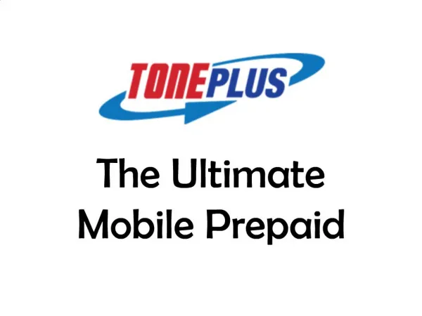 The Ultimate Mobile Prepaid