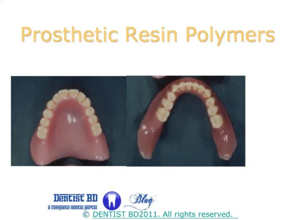 Prosthetic Resin Polymers