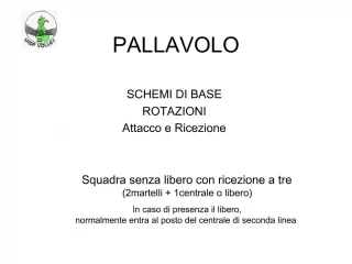 PALLAVOLO - slide 1