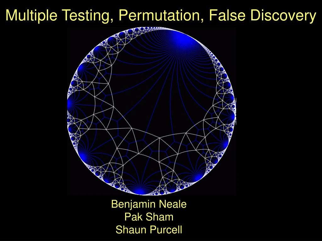 multiple testing permutation false discovery