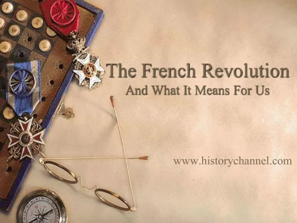 The French Revolution And What It Means For Us