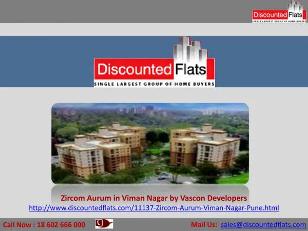 Zircom Aurum – Viman Nagar, Pune by Vascon Developers
