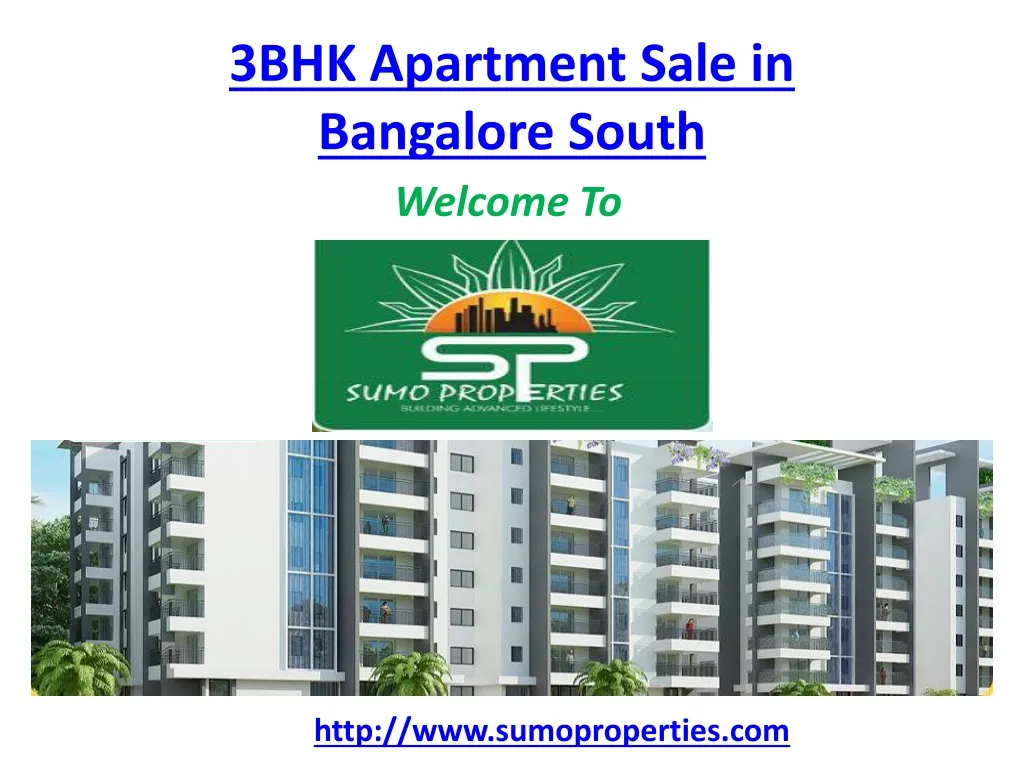 3bhk apartment sale in bangalore south