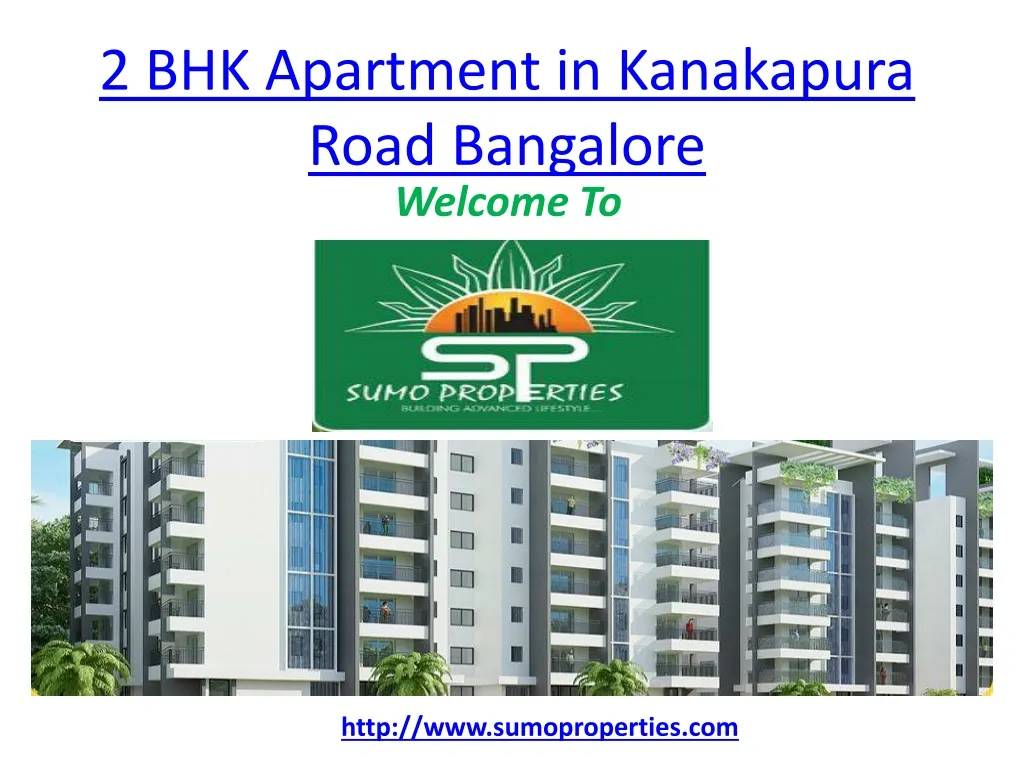 2 bhk apartment in kanakapura road bangalore
