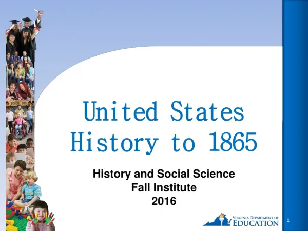 United States History to 1865