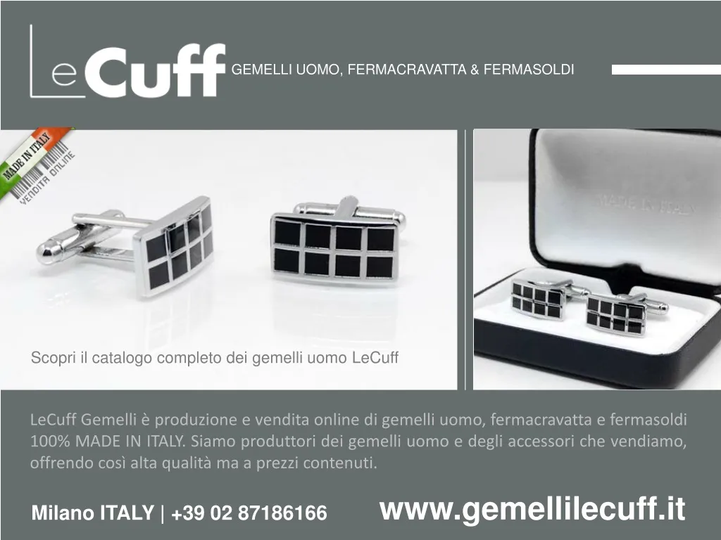 gemelli uomo fermacravatta fermasoldi