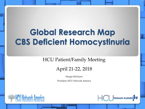 Global Research Map CBS Deficient Homocystinuria