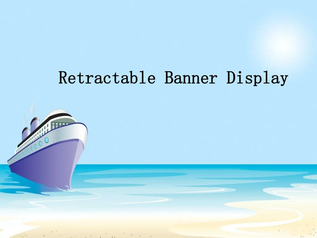 retractable banner display