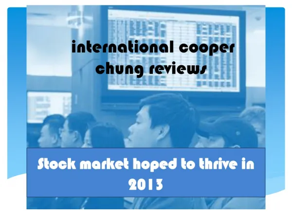 International Cooper Chung Reviews