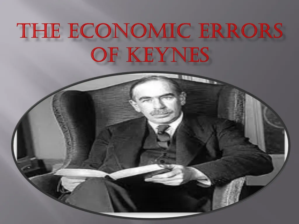 the economic errors of keynes