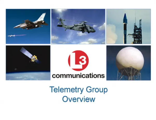 Telemetry Group Overview