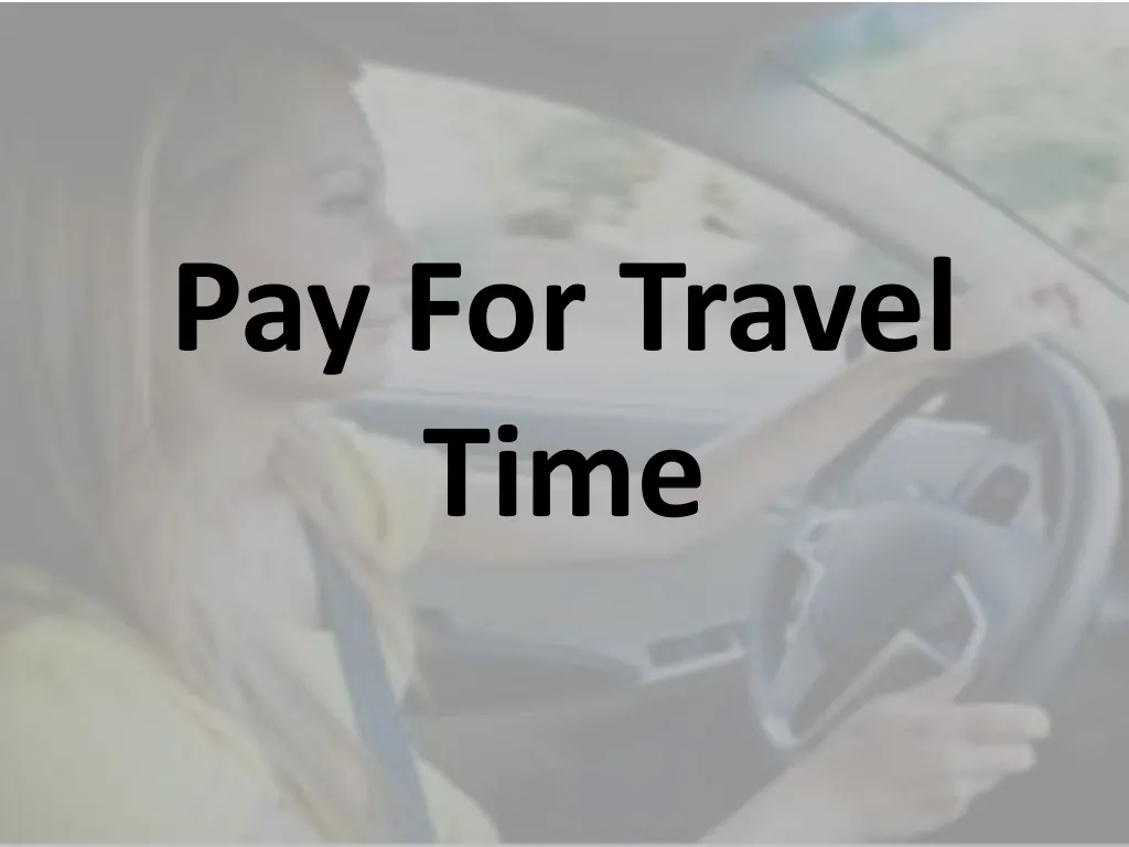 pay for travel time